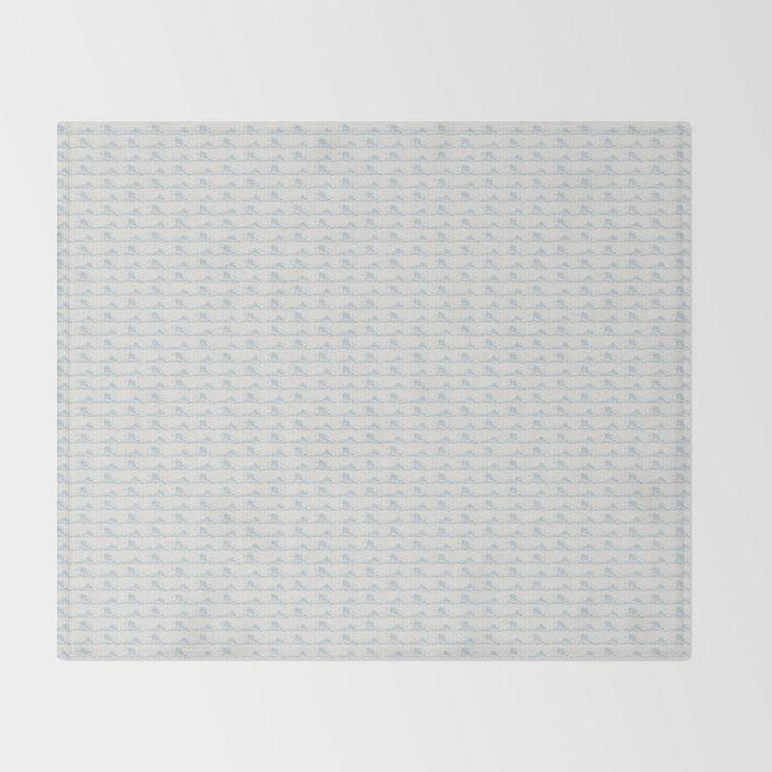 Wave Stripe Throw Blanket Gallery Image 2