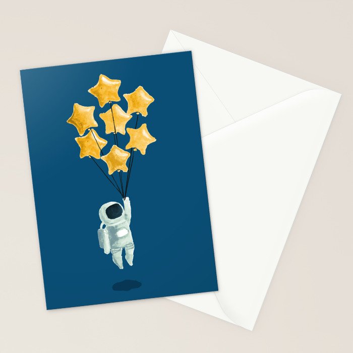 Astronaut's dream Stationery Card Gallery Image 2