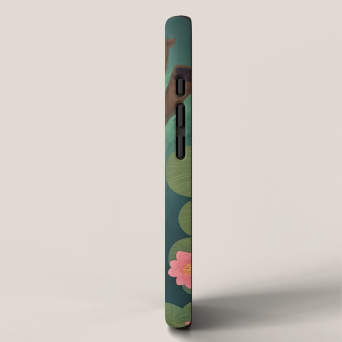 swimming otter iPhone Case Gallery Image 2