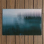 Forest Wilderness by the Sea Abstract Outdoor Rug Gallery Image 1