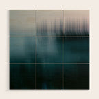 Forest Wilderness by the Sea Abstract Wood Wall Art Gallery Image 1