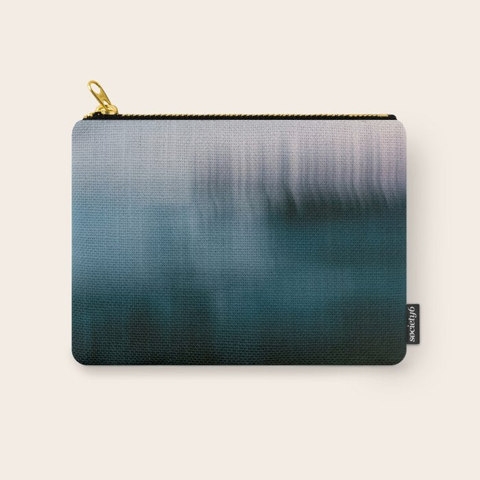 Forest Wilderness by the Sea Abstract Carry All Pouch Gallery Image 1
