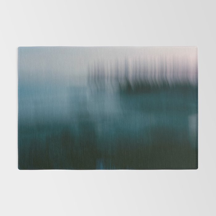 Forest Wilderness by the Sea Abstract Rug Gallery Image 2