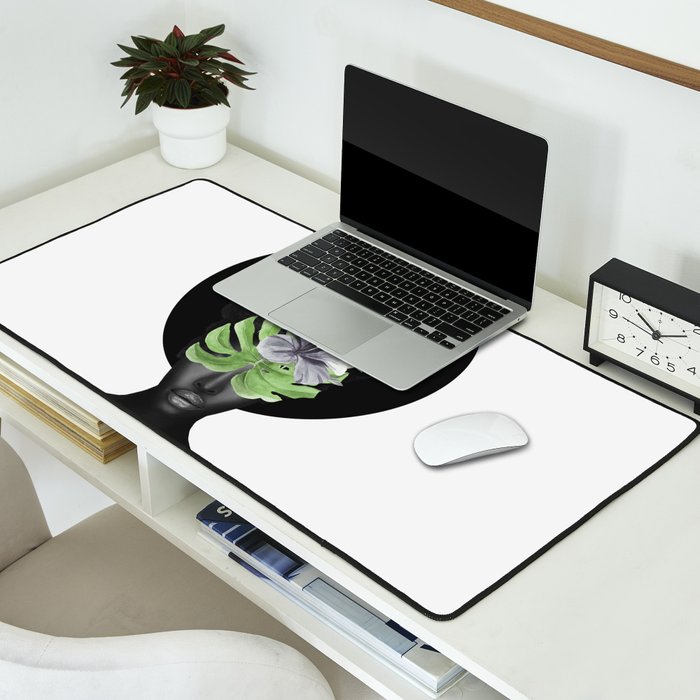 Tropical Girl Desk Mat Gallery Image 2