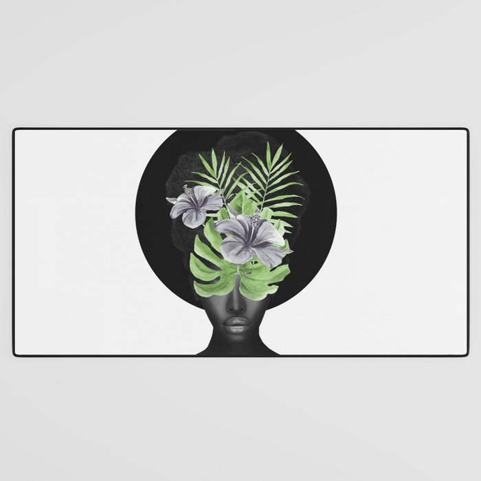Tropical Girl Desk Mat Gallery Image 3