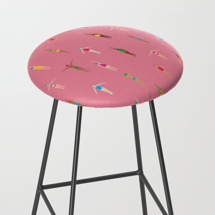 Swimmers in a Sea of Pink Stool Gallery Image 2