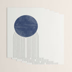 Blue Sun Wrapping Paper Gallery Image 3