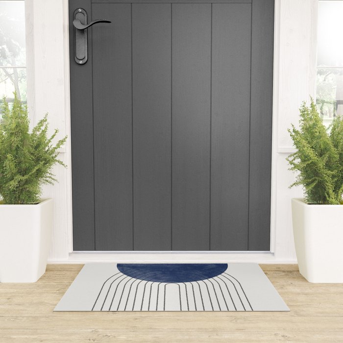 Blue Sun Welcome Mat Gallery Image 3