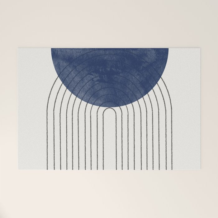 Blue Sun Welcome Mat Gallery Image 1