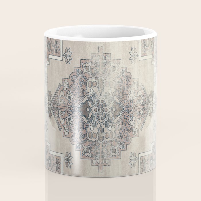 turkish floral - warm neutrals  Coffee Mug Gallery Image 4