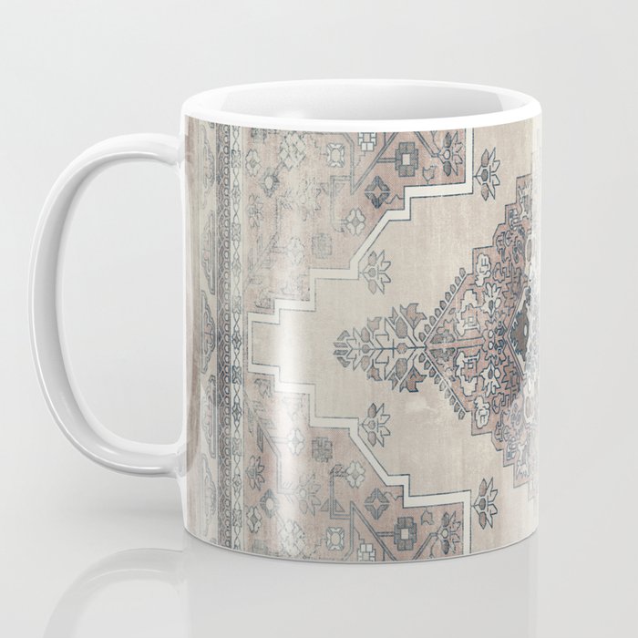 turkish floral - warm neutrals  Coffee Mug Gallery Image 3