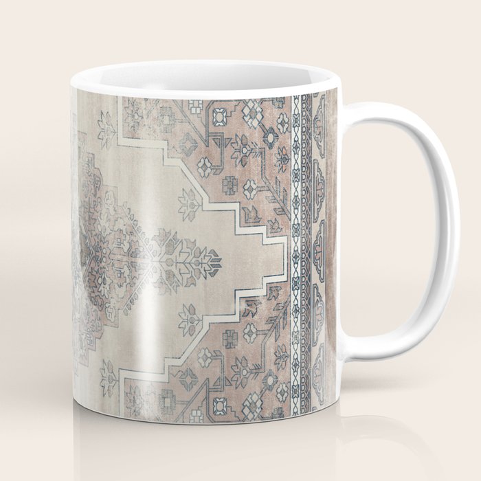 turkish floral - warm neutrals  Coffee Mug Gallery Image 1