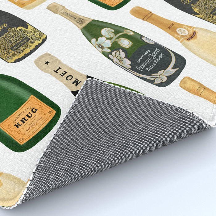 Champagne Bottles Rug Gallery Image 4