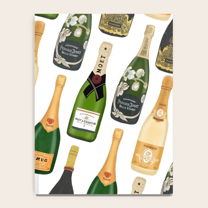 Champagne Bottles Notebook Gallery Image 4