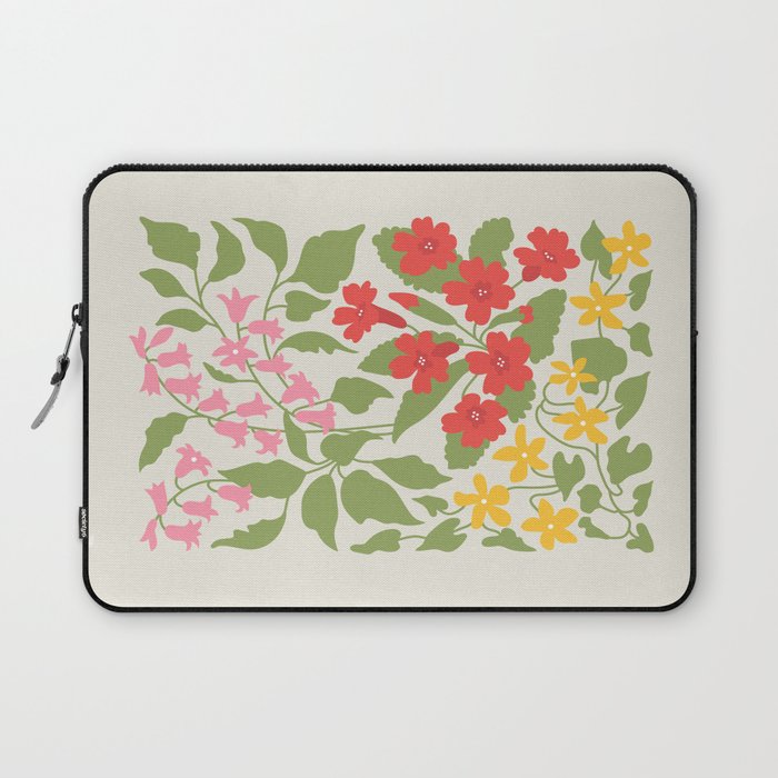 Flower Market 07: Barcelona Laptop Sleeve Gallery Image 1