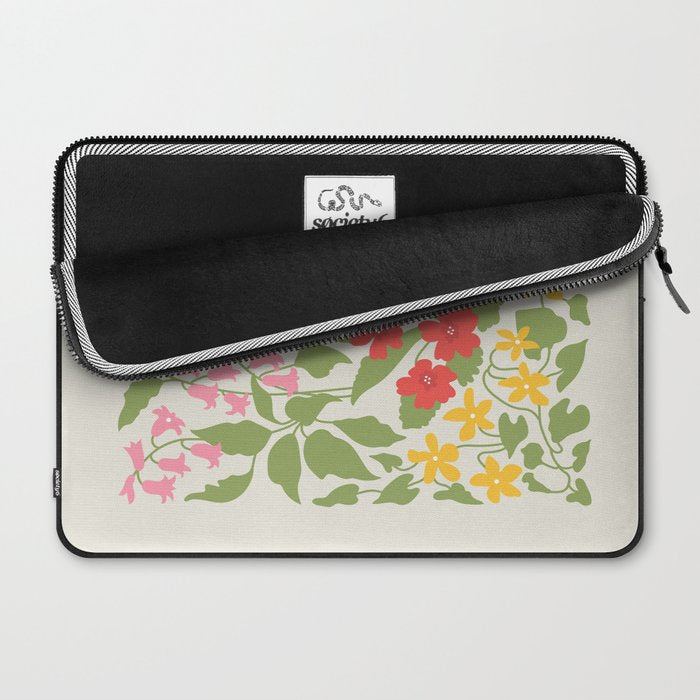 Flower Market 07: Barcelona Laptop Sleeve Gallery Image 2