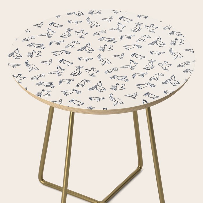 Christmas Messengers Ivory Side Table Gallery Image 2