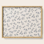 Christmas Messengers Ivory Serving Tray Gallery Image 1