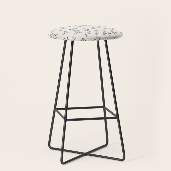 Christmas Messengers Ivory Stool Gallery Image 1