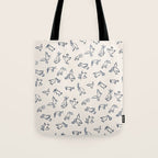Christmas Messengers Ivory Tote Bag Gallery Image 1