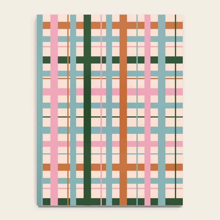 Gingham - Pastel Color  Notebook Gallery Image 4
