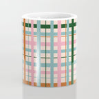 Gingham - Pastel Color  Coffee Mug Gallery Image 4