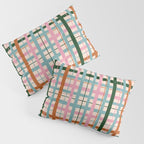 Gingham - Pastel Color  Pillow Sham Gallery Image 3