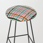 Gingham - Pastel Color  Stool Gallery Image 2