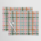 Gingham - Pastel Color  Placemat Gallery Image 1