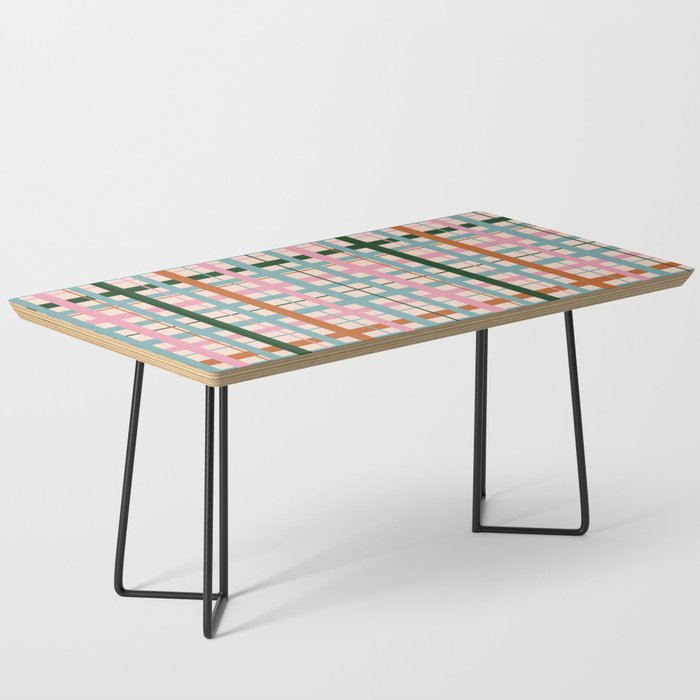 Gingham - Pastel Color  Coffee Table Gallery Image 1