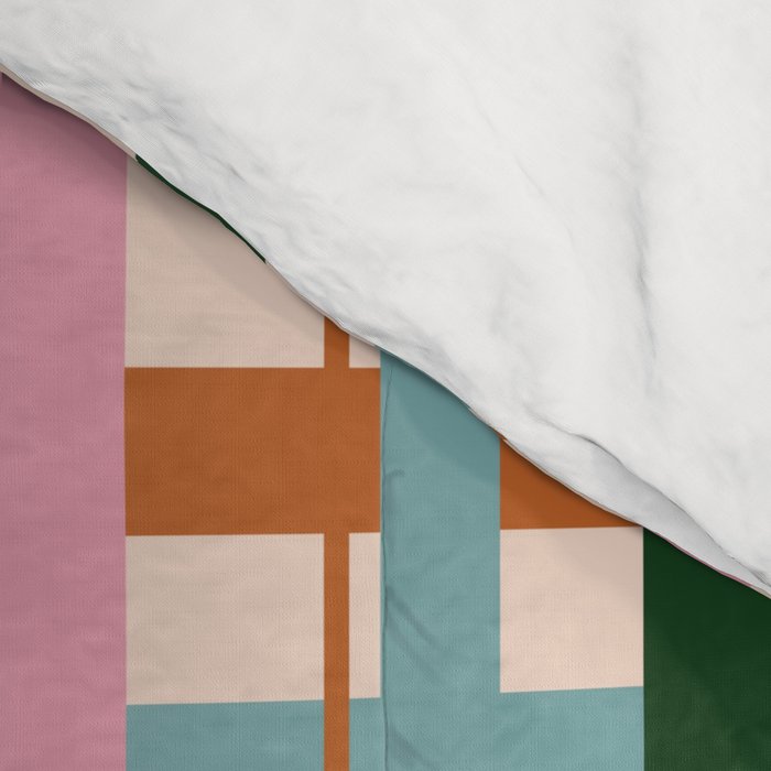 Gingham - Pastel Color  Comforter Gallery Image 4