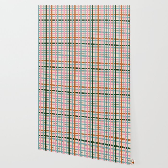 Gingham - Pastel Color  Wallpaper Gallery Image 2