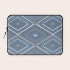 Southwestern Geometric - Denim Nude Laptop Sleeve Gallery Image 1