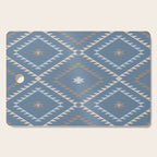 Southwestern Geometric - Denim Nude Cutting Board Gallery Image 1