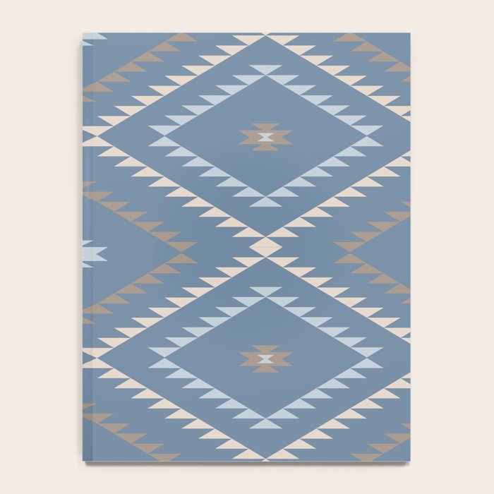 Southwestern Geometric - Denim Nude Notebook Gallery Image 4