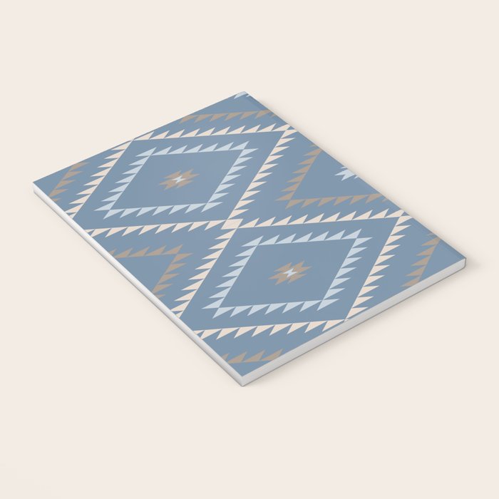 Southwestern Geometric - Denim Nude Notebook Gallery Image 3