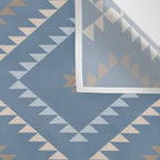 Southwestern Geometric - Denim Nude Wall Tapestry Gallery Image 3