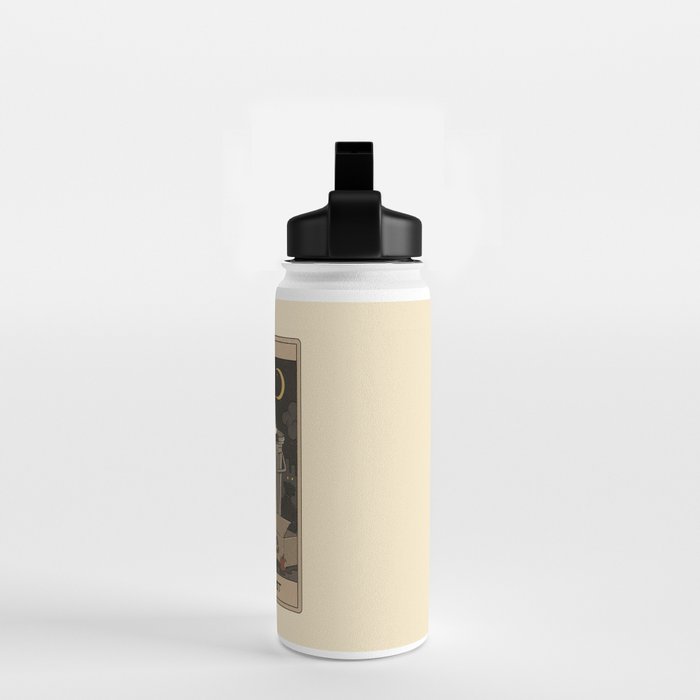 The Hermit - Raccoons Tarot Water Bottle Gallery Image 2