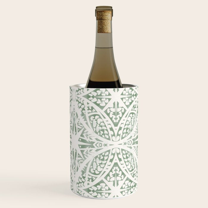 Green Nature Fantasy Tiles B Wine Chiller Gallery Image 2