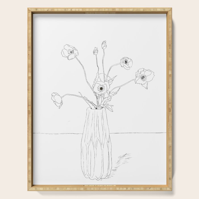 Dear Reminder Line Serving Tray Gallery Image 1