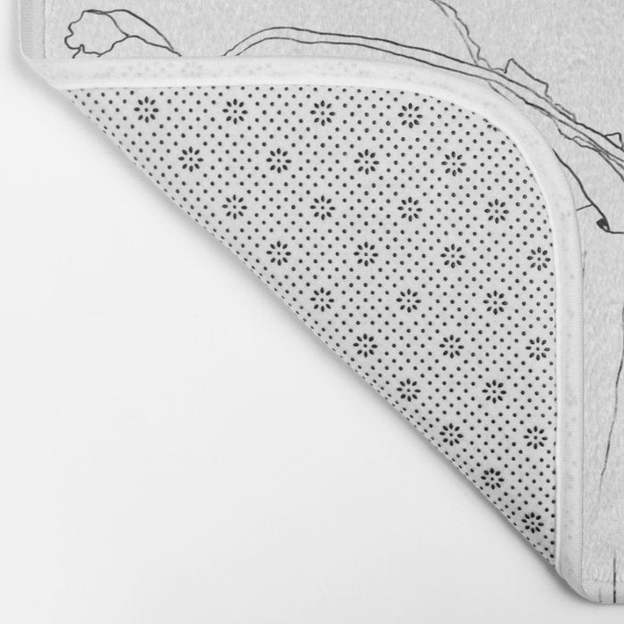 Dear Reminder Line Bath Mat Gallery Image 2