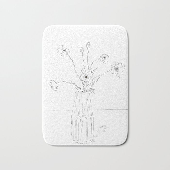 Dear Reminder Line Bath Mat Gallery Image 1