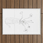 Dear Reminder Line Outdoor Rug Gallery Image 1