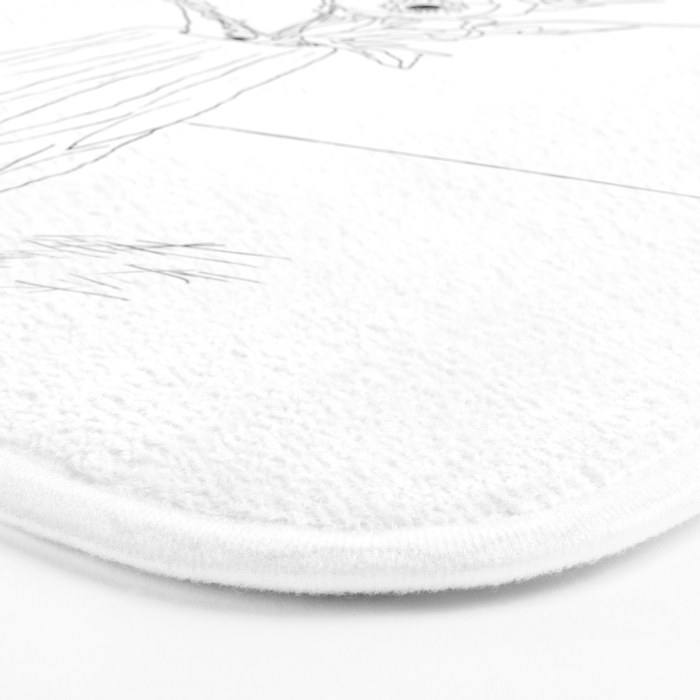 Dear Reminder Line Bath Mat Gallery Image 3