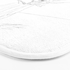 Dear Reminder Line Bath Mat Gallery Image 3