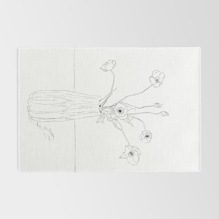 Dear Reminder Line Rug Gallery Image 2