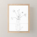 Dear Reminder Line Mini Art Print Gallery Image 1