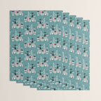 Vintage Kitty Christmas II sxs6- ©studioxtine Wrapping Paper Gallery Image 3