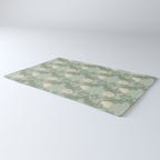 Vintage Floral Arts and Crafts Style Rug Gallery Image 3