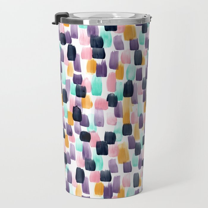 Kaleidoscope, Abstract Painting, Abstract Print, Color Pop, Pattern, Travel Mug Gallery Image 3